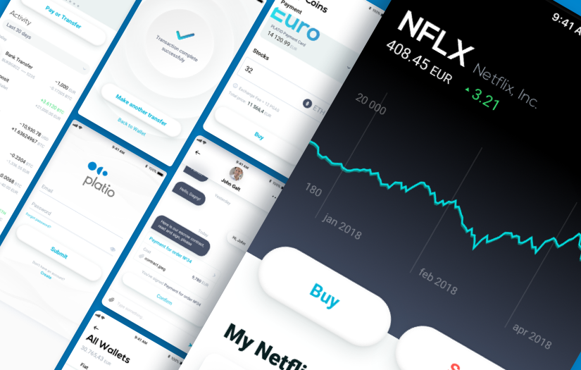 Platio Crypto Banking Application screenshot 4